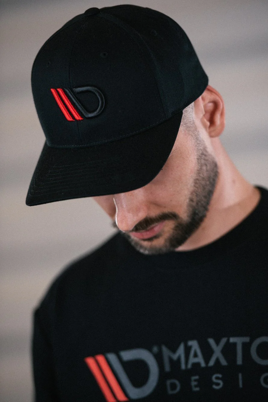 CAP BLACK/RED LOGO - Image 3