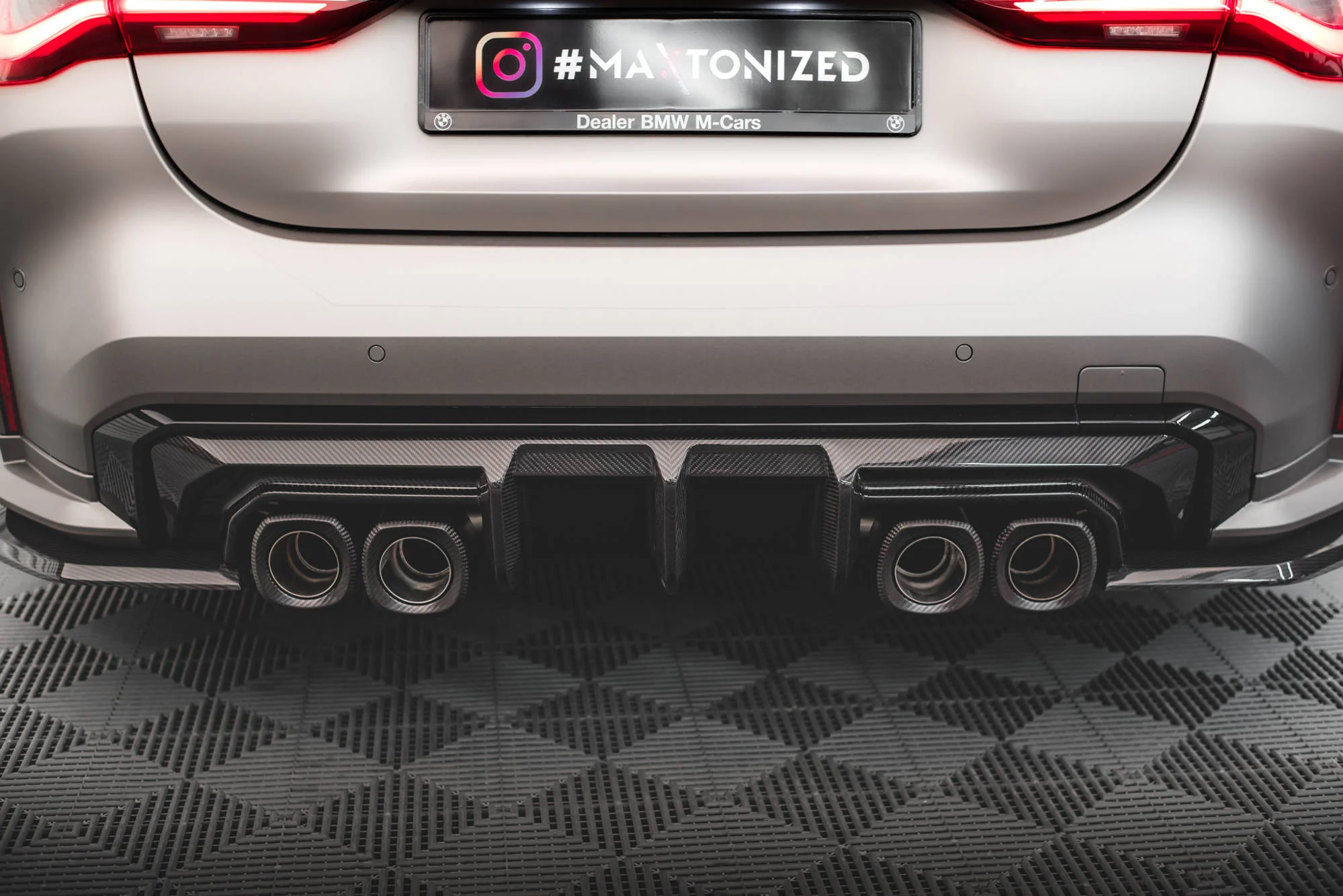 CARBON FIBER REAR DIFFUSER BMW M4 G82 / M3 G80 - Image 4