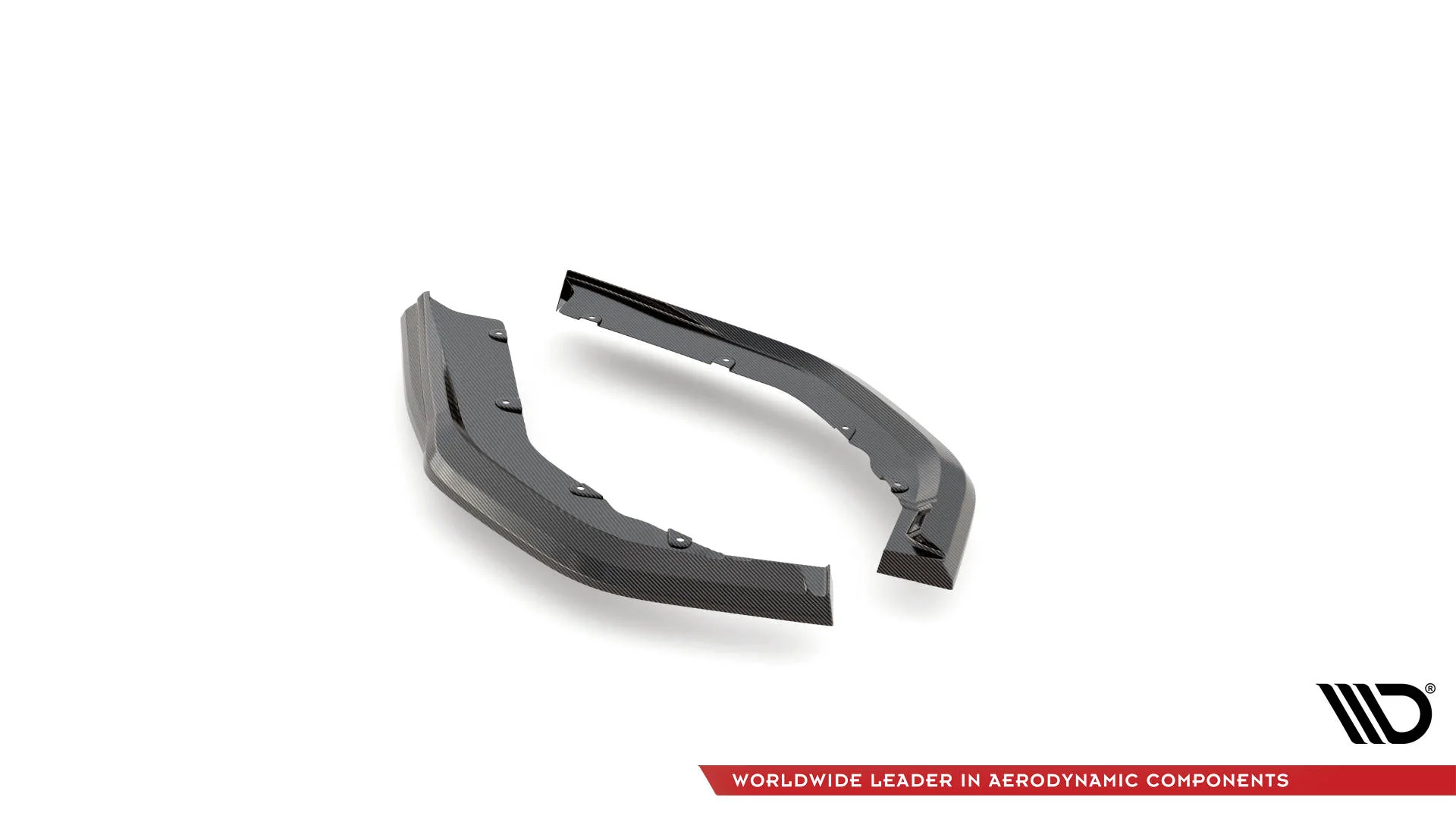 CARBON FIBER REAR SIDE SPLITTERS BMW M3 G80 (SET FOR DIFFUSER ONLY) - Image 7