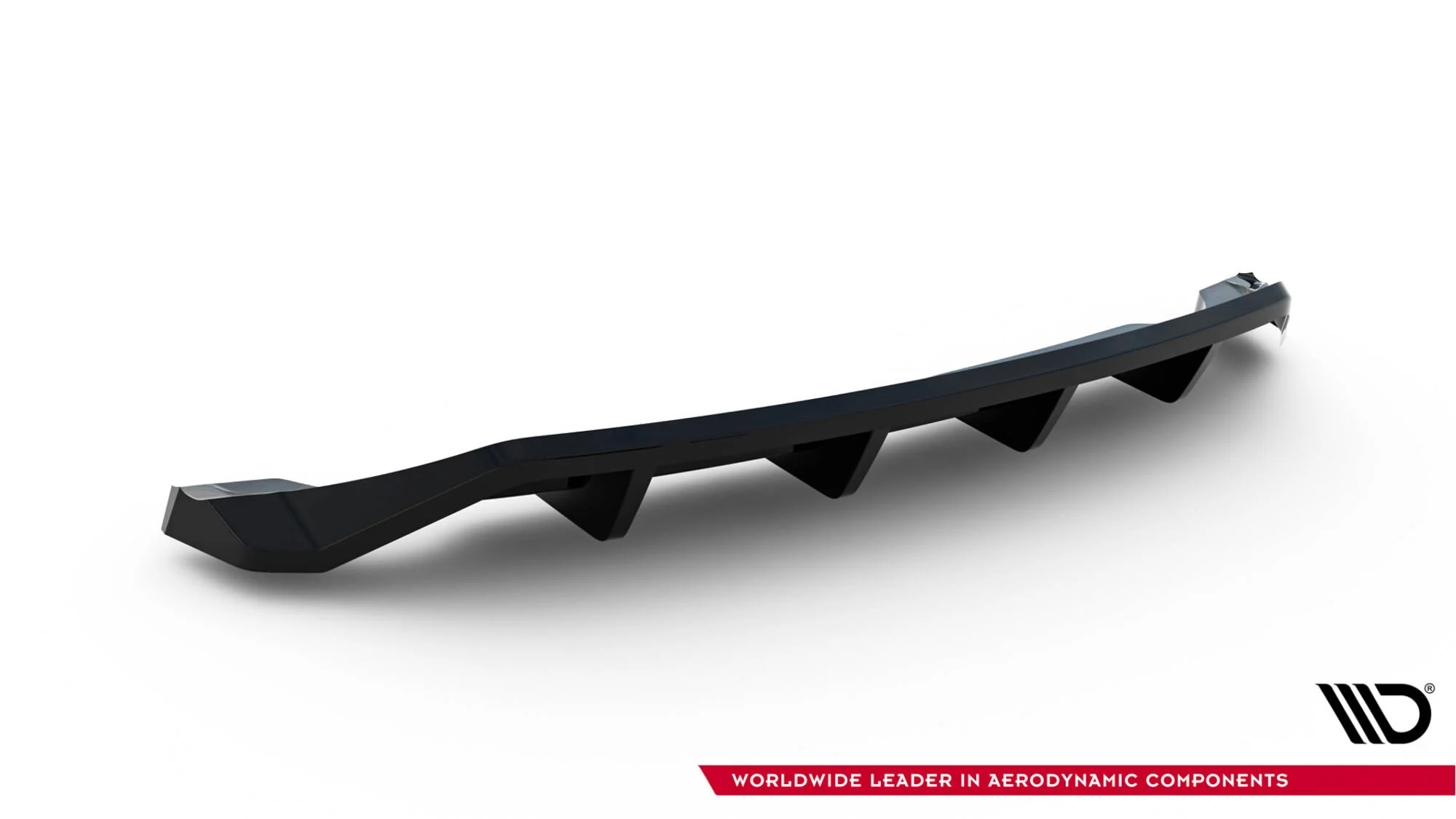 Rear Splitter (with vertical bars) Mazda 6 Sedan Mk3 Facelift - Image 5
