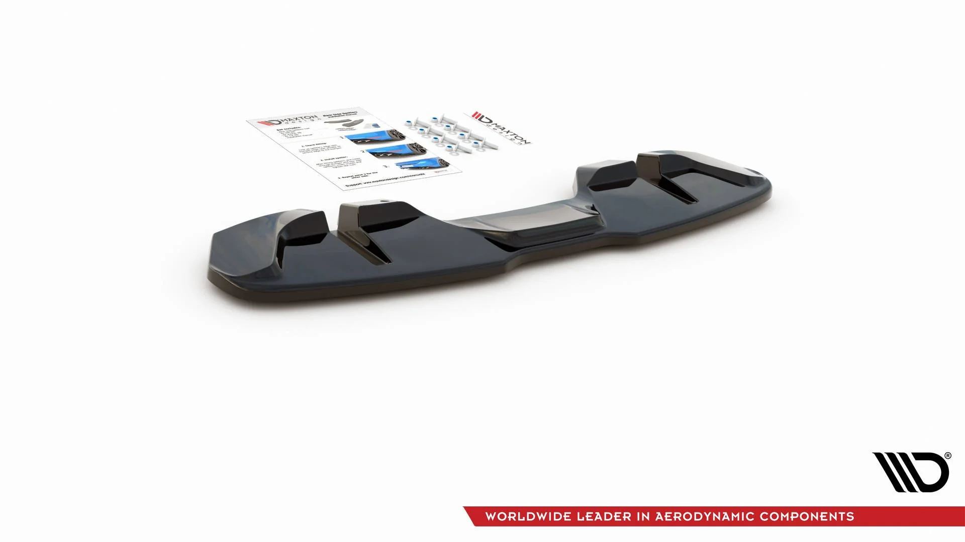 CENTRAL REAR SPLITTER FORD MUSTANG GT MK6 FACELIFT - Image 7