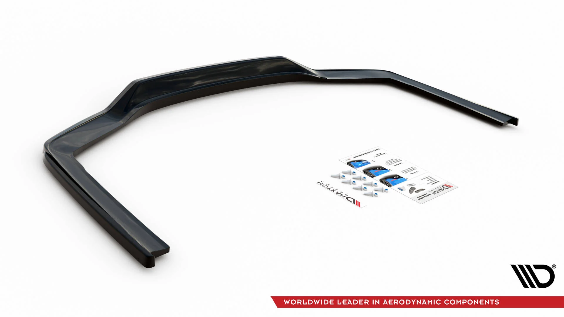 CENTRAL REAR SPLITTER (WITH VERTICAL BARS) BMW 7 M-PACK G11 FACELIFT - Image 4