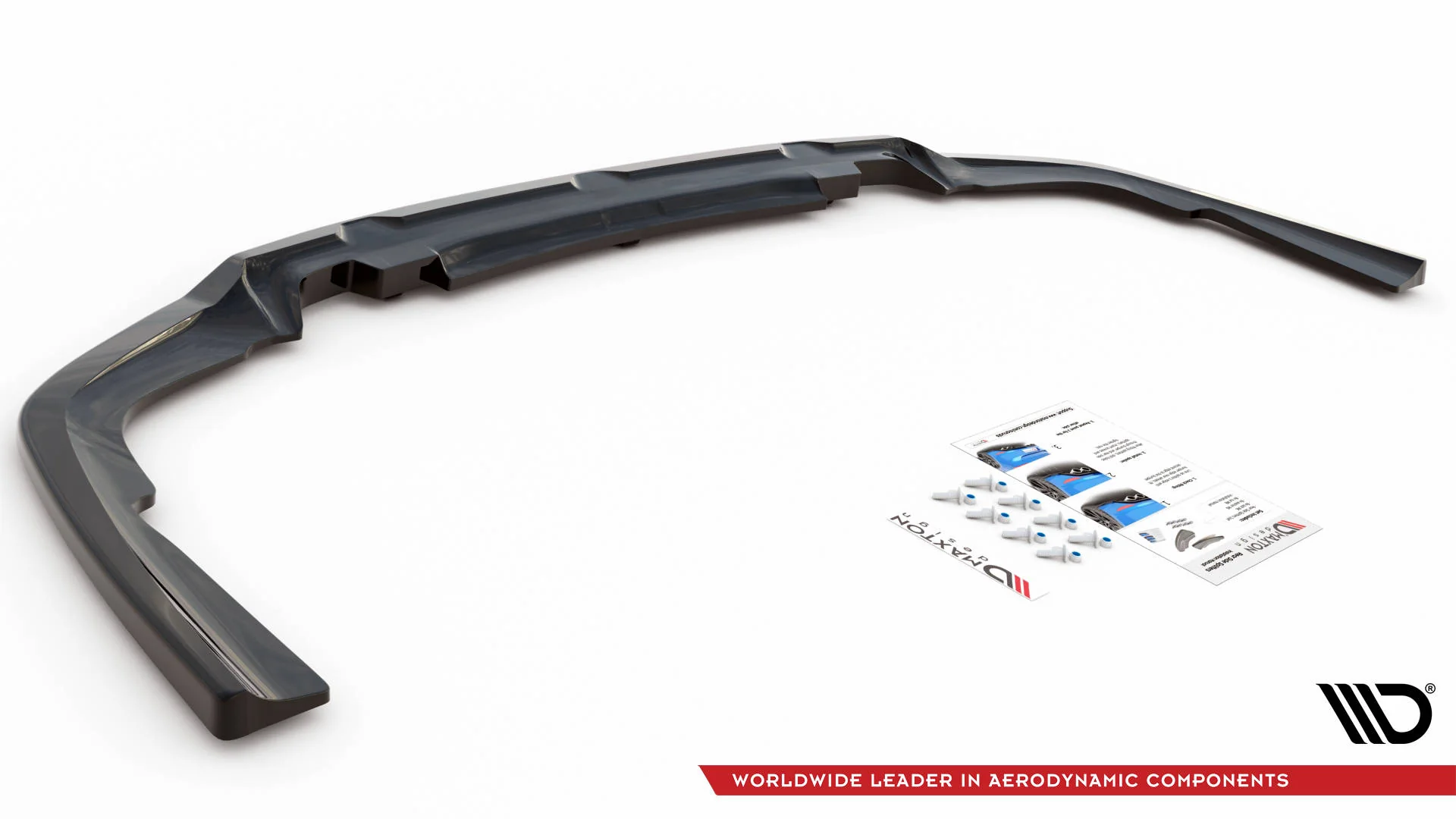 CENTRAL REAR SPLITTER (WITH VERTICAL BARS) BMW X6 M-PACK G06 - Image 7
