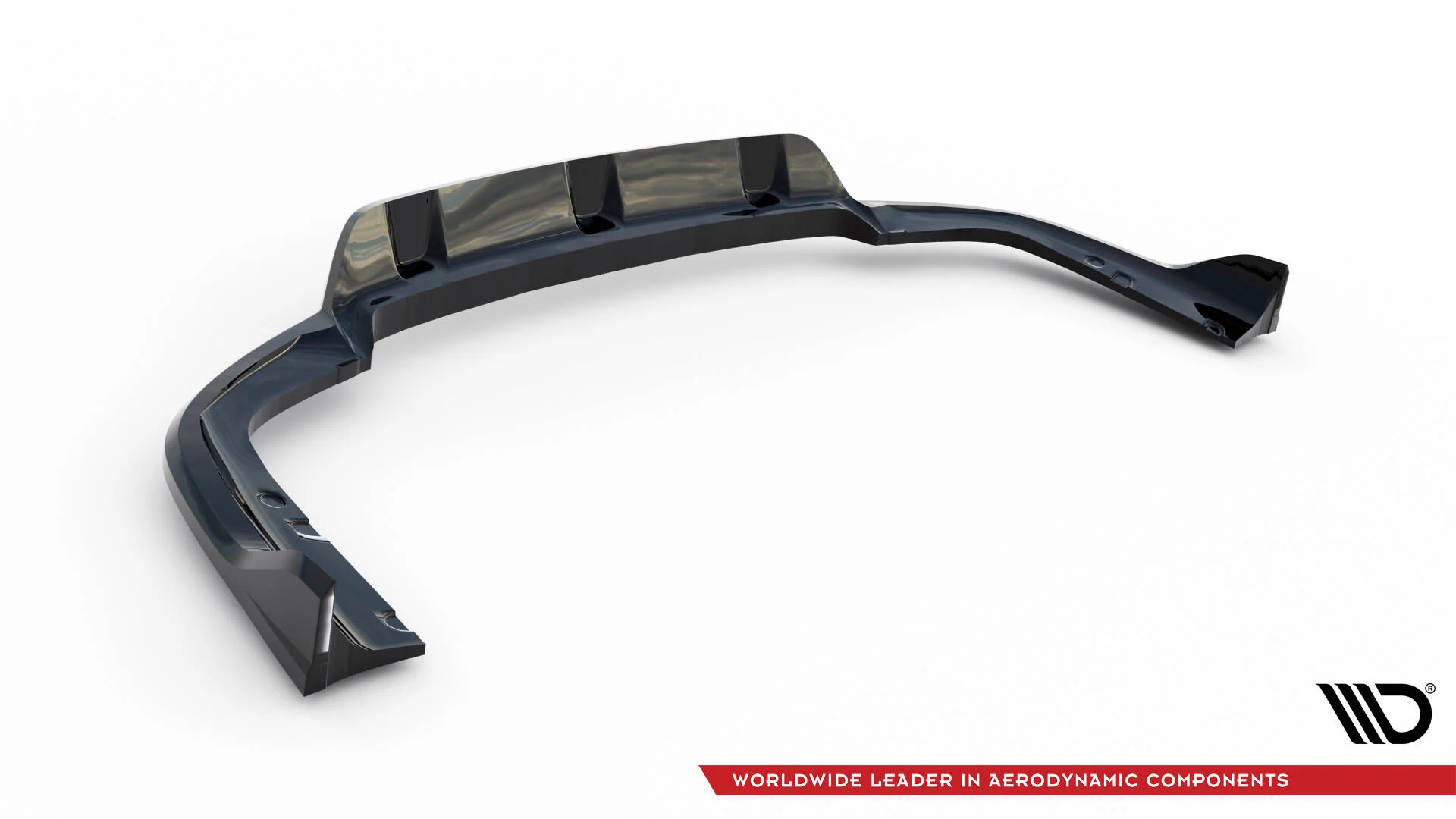CENTRAL REAR SPLITTER (WITH VERTICAL BARS) V.2 BMW X6 M-PACK G06 FACELIFT - Image 5