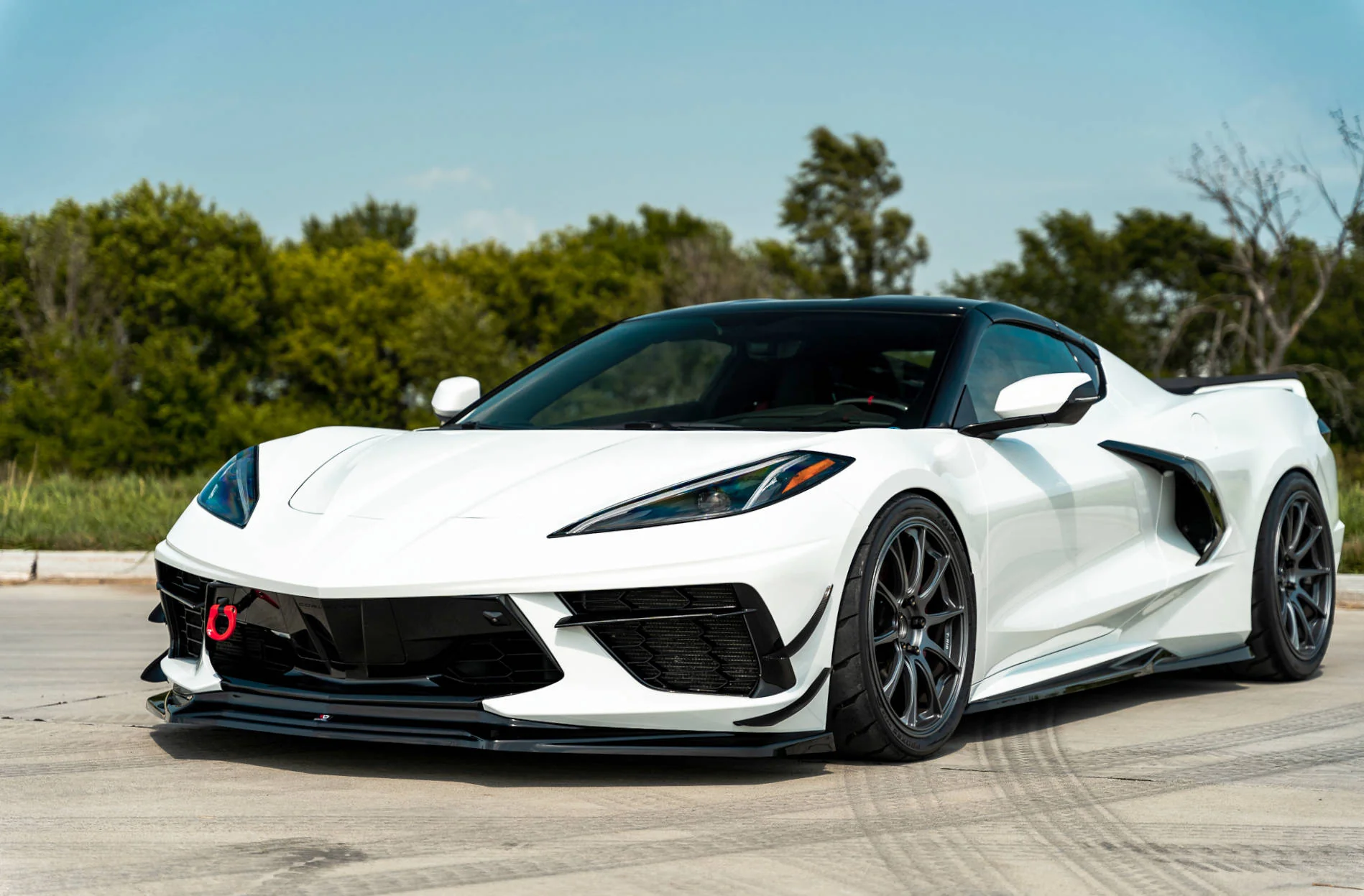 FRONT SPLITTER CHEVROLET CORVETTE C8 - Image 3