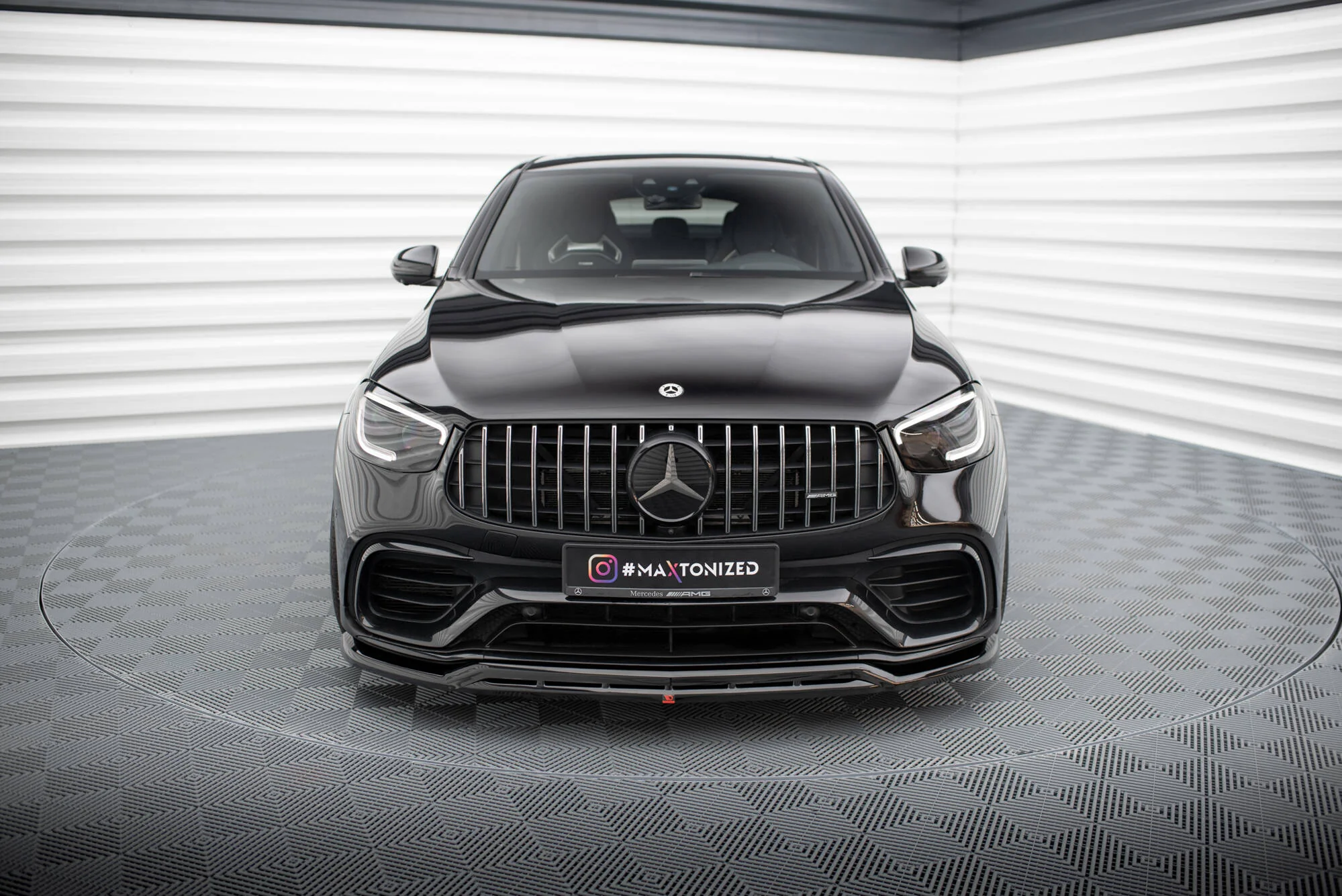 FRONT SPLITTER MERCEDES-AMG GLC 63 SUV / COUPE X253 / C253 - Image 2