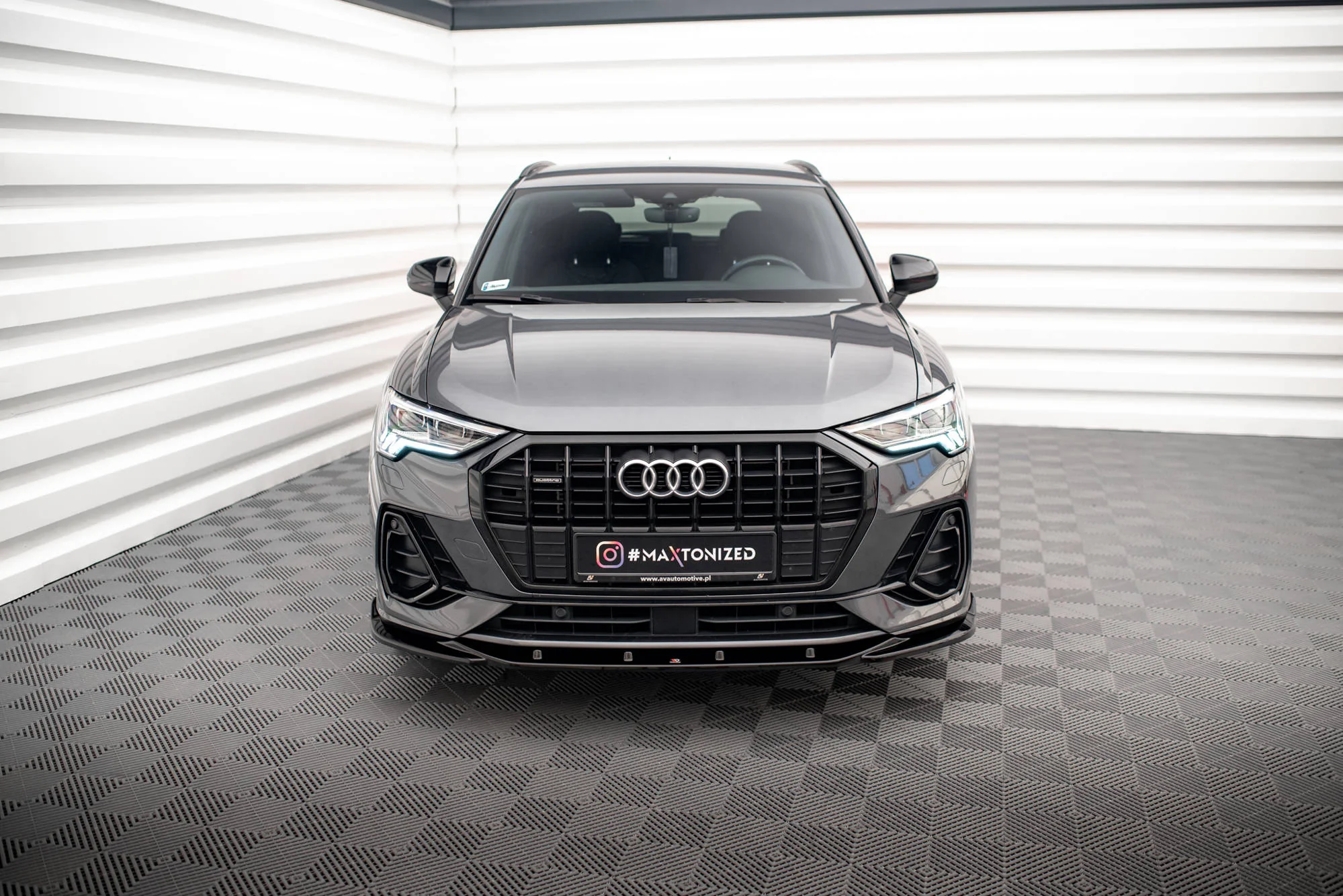FRONT SPLITTER V.1 AUDI Q3 S-LINE F3 - Image 4
