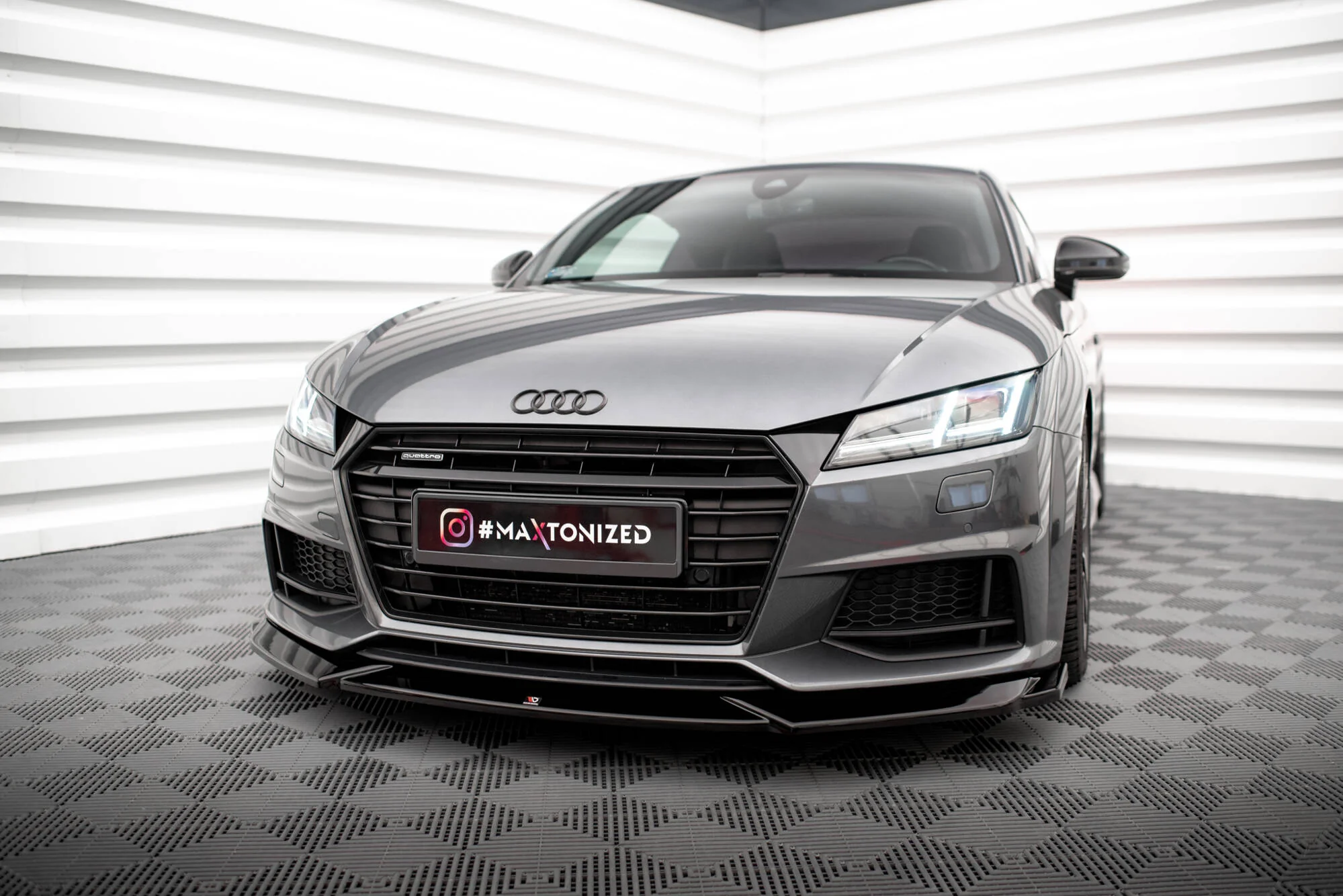 FRONT SPLITTER V.1 AUDI TT S / S-LINE 8S - Image 2