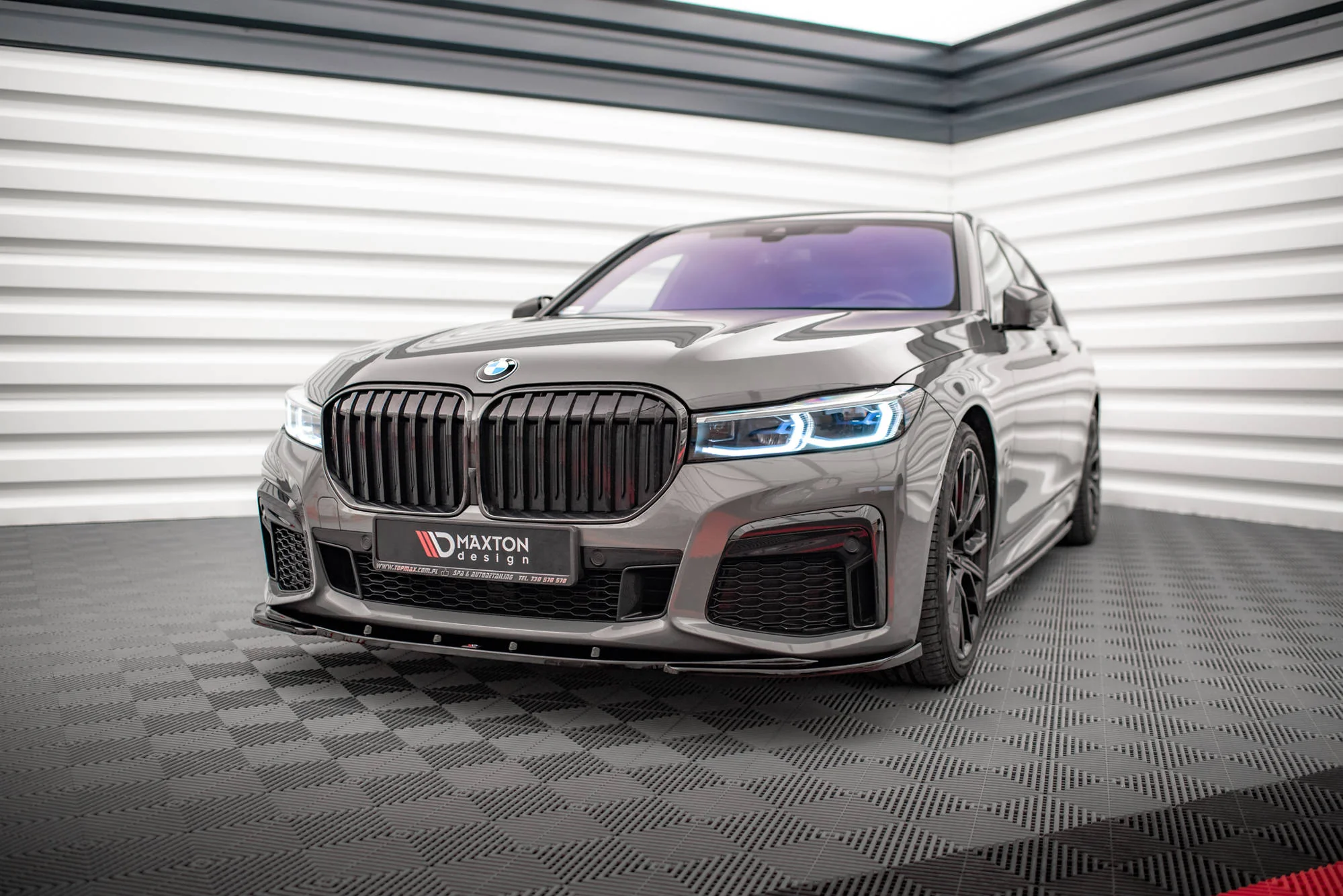 FRONT SPLITTER V.1 BMW 7 G11 M-PACK FACELIFT - Image 3