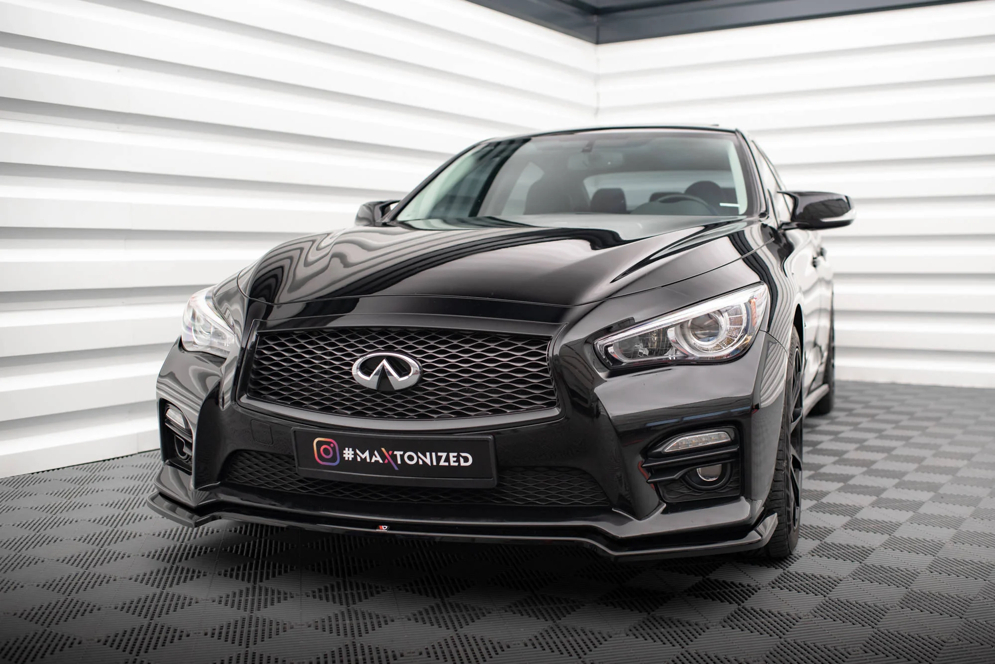 FRONT SPLITTER V.1 INFINITI Q50 S MK1 - Image 3