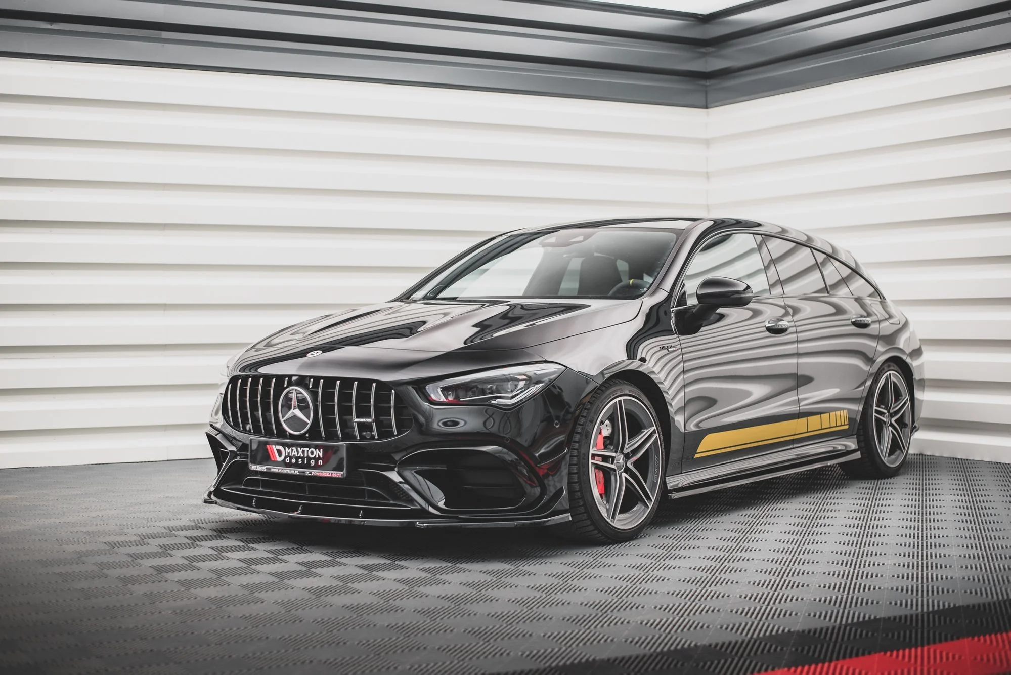 FRONT SPLITTER V.1 MERCEDES-AMG CLA 45 AERO C118 - Image 5
