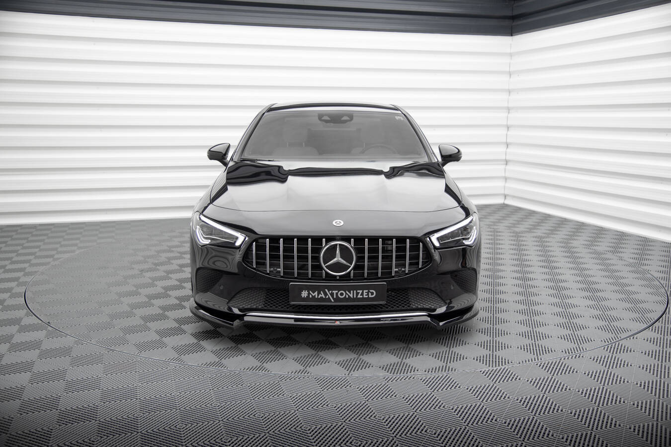 FRONT SPLITTER V.1 MERCEDES-BENZ CLA C118 - Image 2