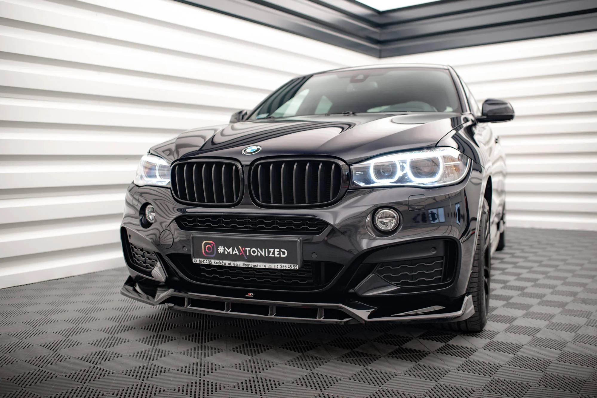 FRONT SPLITTER V.3 BMW X6 M-PACK F16 - Image 2