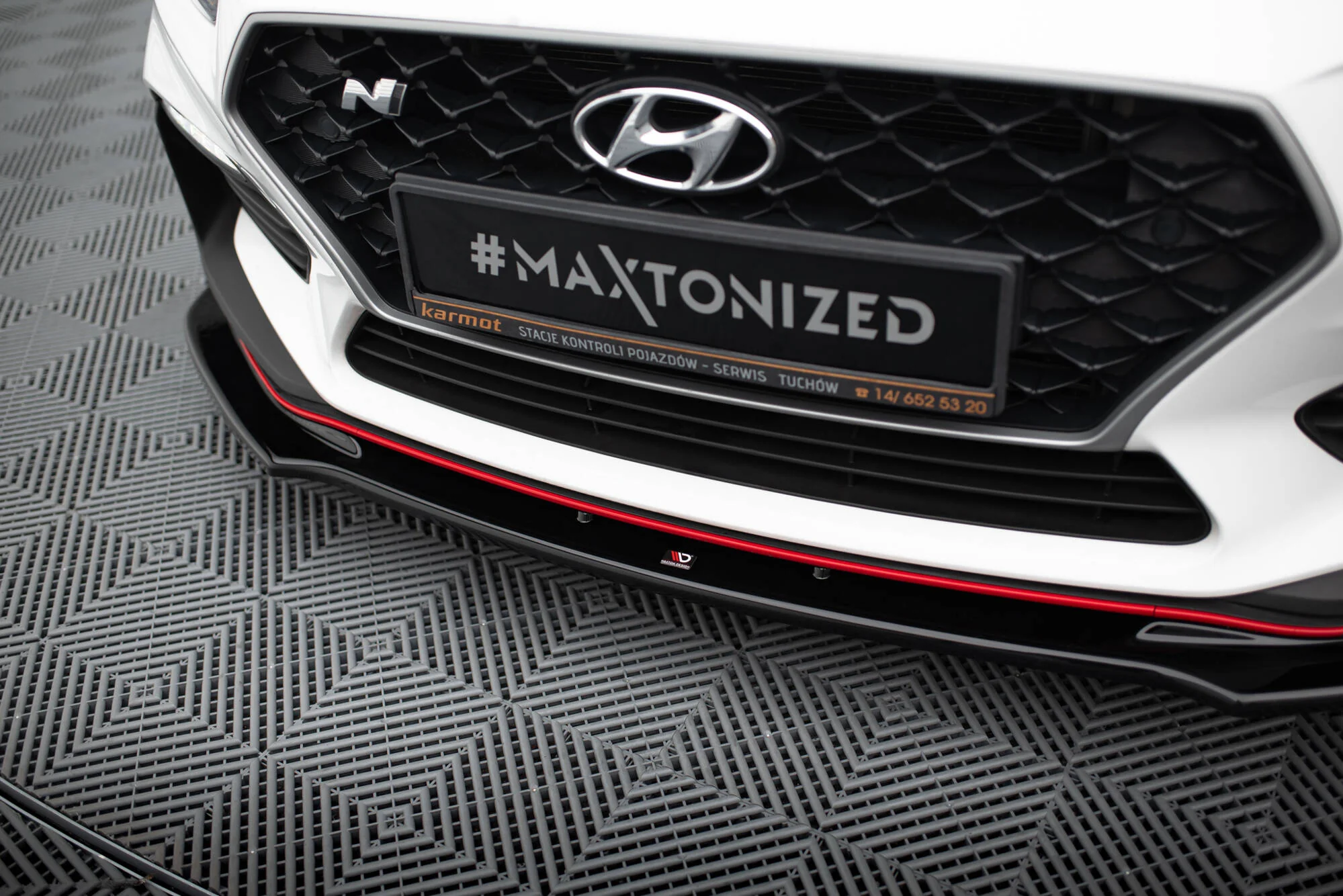 FRONT SPLITTER V.3 HYUNDAI I30 N (Elantra GT) MK3 HATCHBACK/ FASTBACK - Image 4