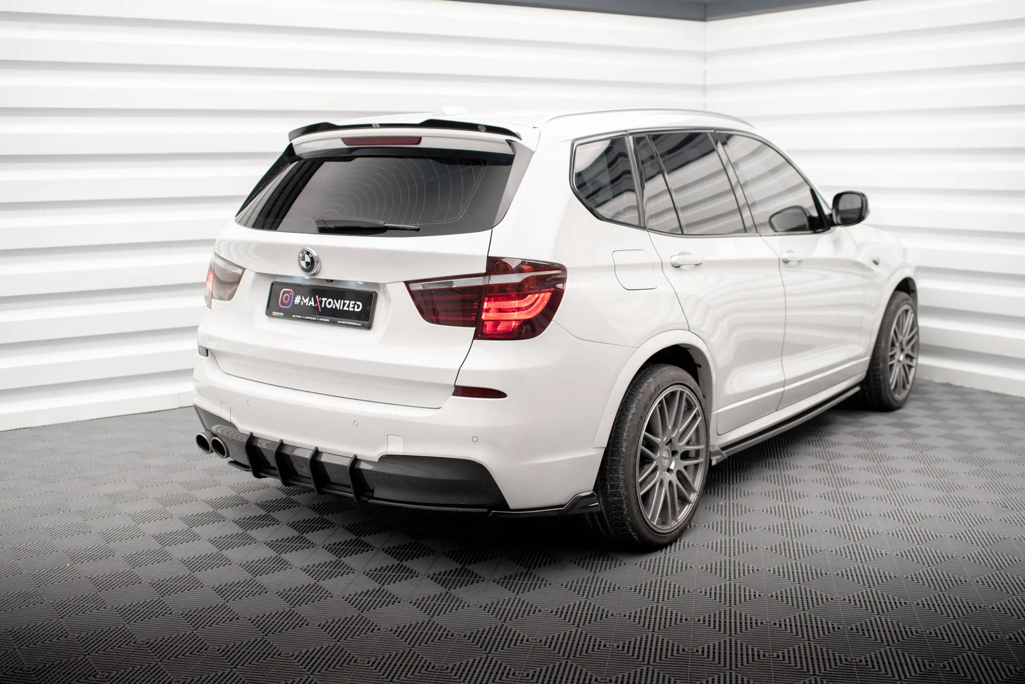 Rear Side Splitters BMW X3 M-Pack F25 - Image 2