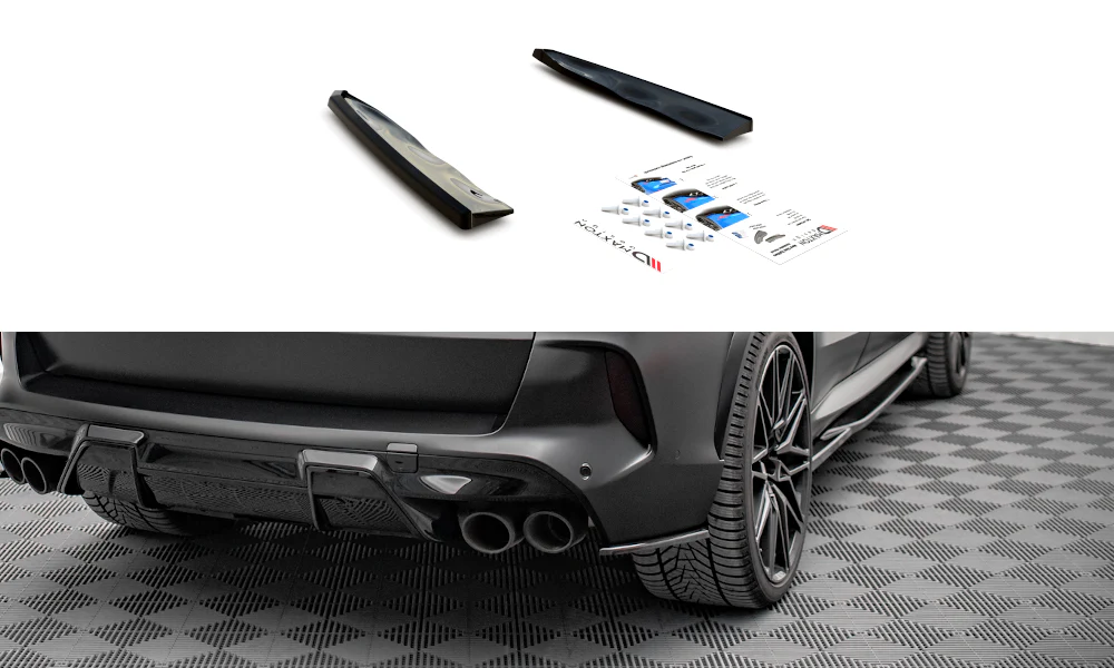REAR SIDE SPLITTERS BMW X5M F95