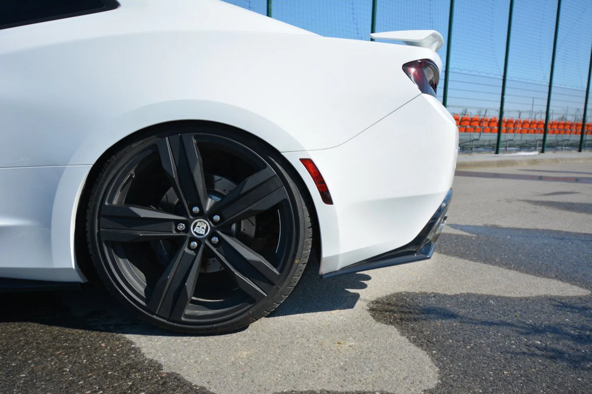 REAR SIDE SPLITTERS CHEVROLET CAMARO 6TH-GEN. PHASE-I 2SS COUPE - Image 4