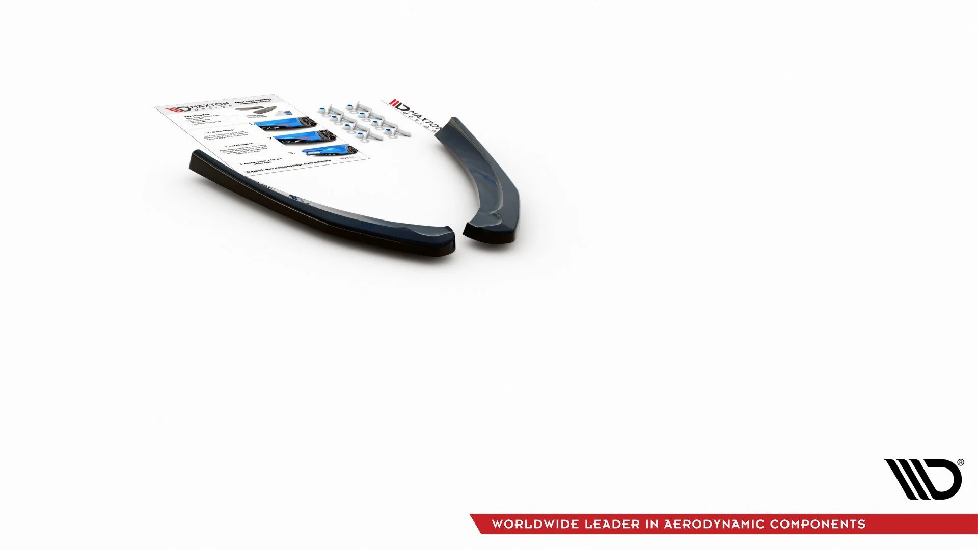 REAR SIDE SPLITTERS FIAT 124 SPIDER ABARTH - Image 8