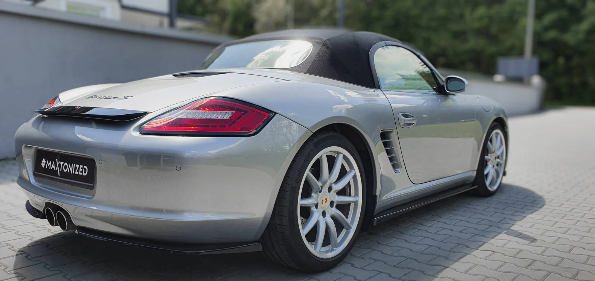 REAR SIDE SPLITTERS PORSCHE BOXSTER 987 - Image 4