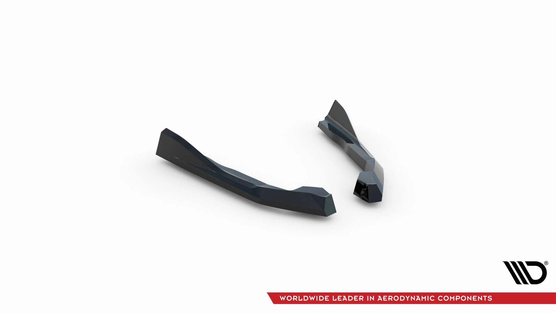 REAR SIDE SPLITTERS V.4 BMW 2 G42 (set for Maxton valance) - Image 6