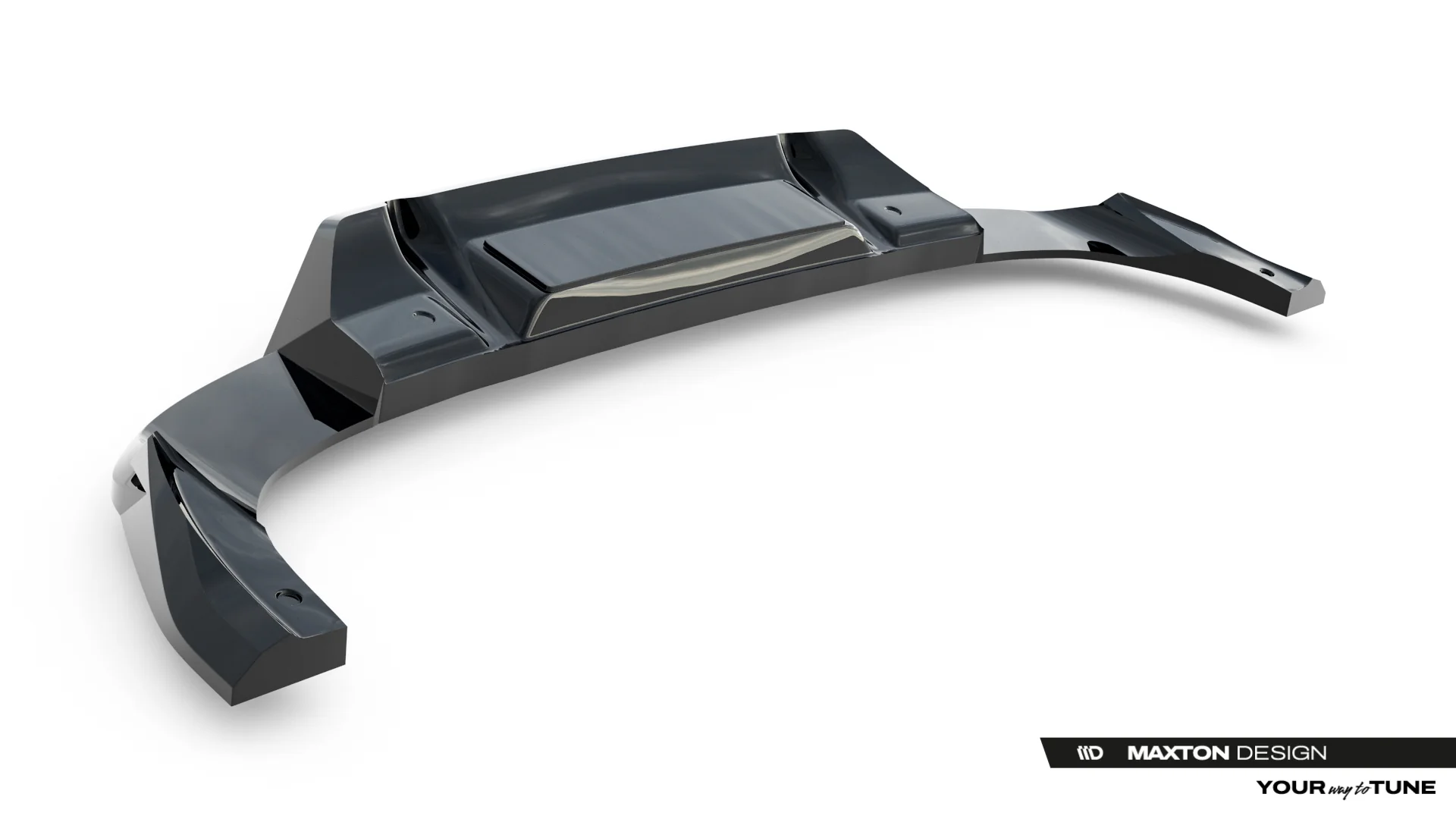 Rear Splitter (with vertical bars) Audi SQ5 Sportback / SUV Mk3 - Image 8