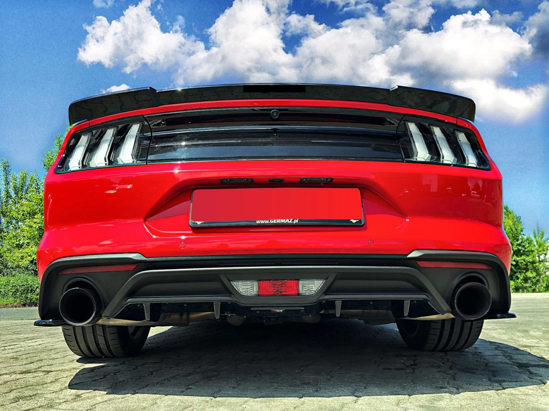 REAR VALANCE FORD MUSTANG MK. 6 FACELIFT - Image 2
