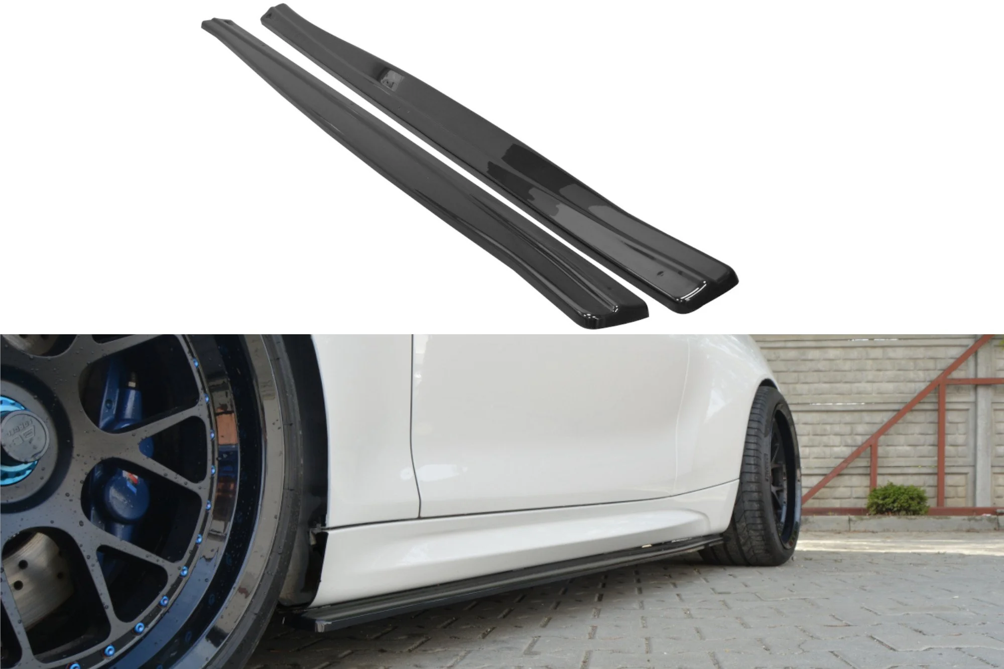 SIDE SKIRTS DIFFUSERS BMW M2 F87 COUPĂ
