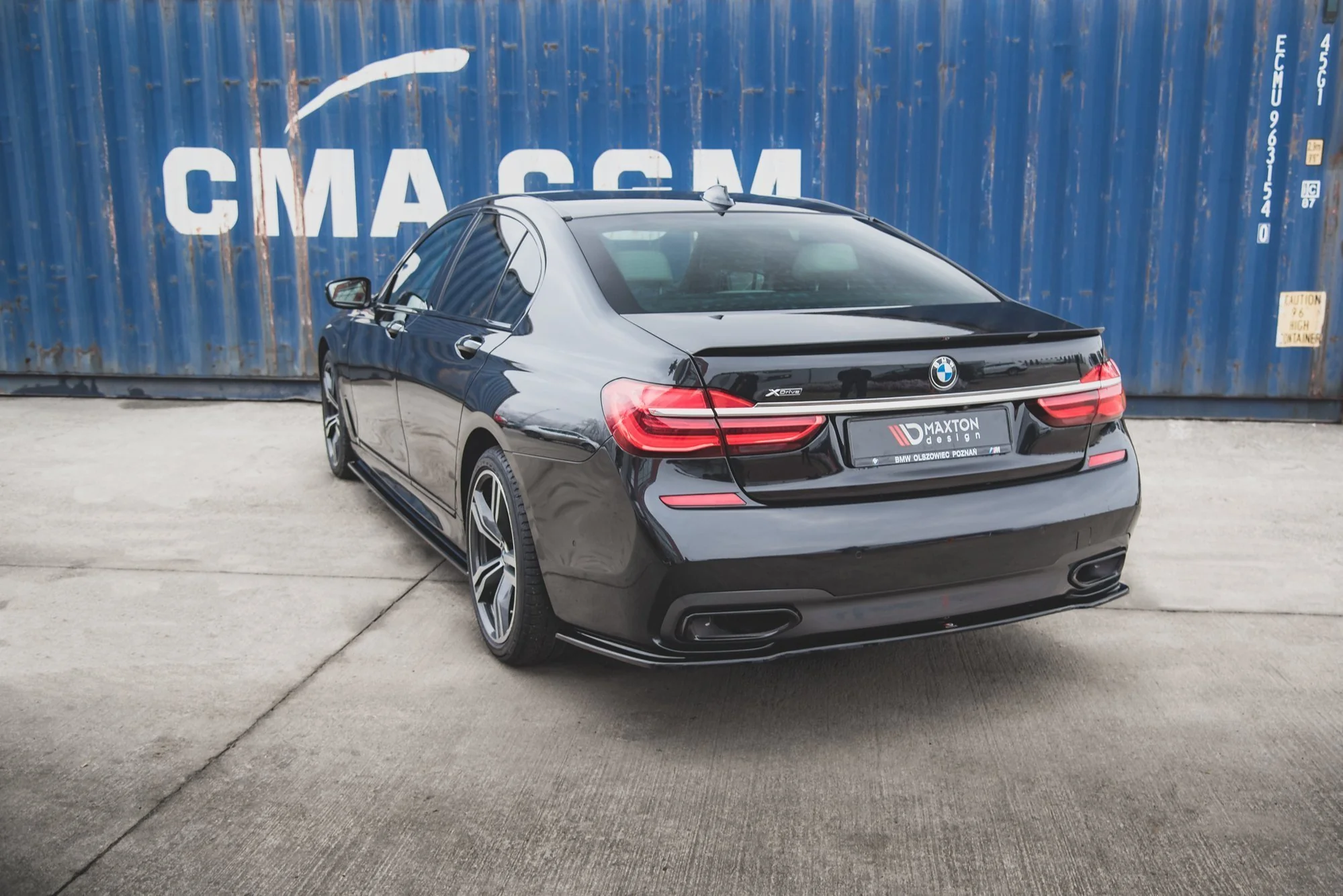 SPOILER CAP FOR BMW 7 M-PACK G11 - Image 3