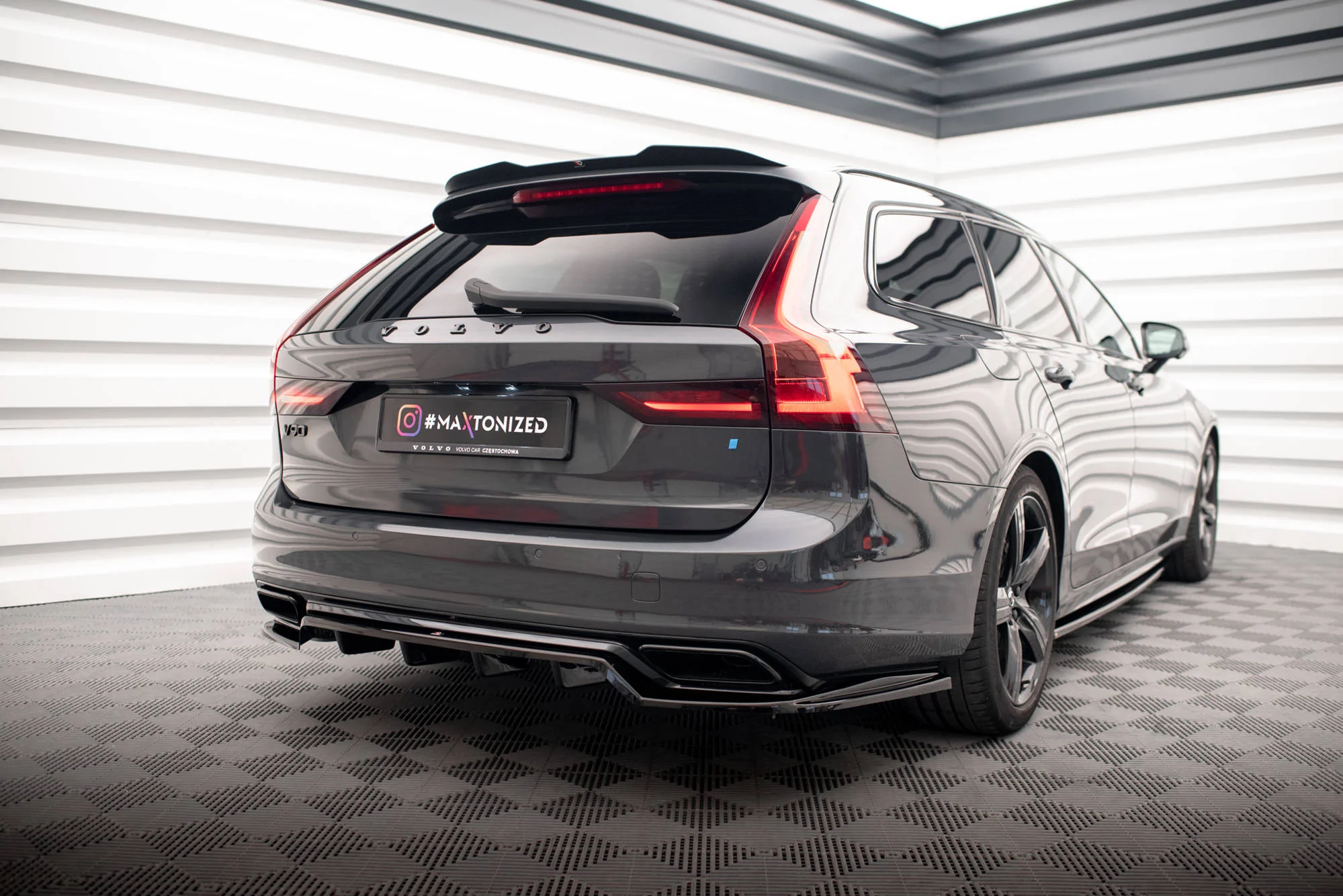 SPOILER CAP VOLVO V90 R-DESIGN MK2 - Image 2