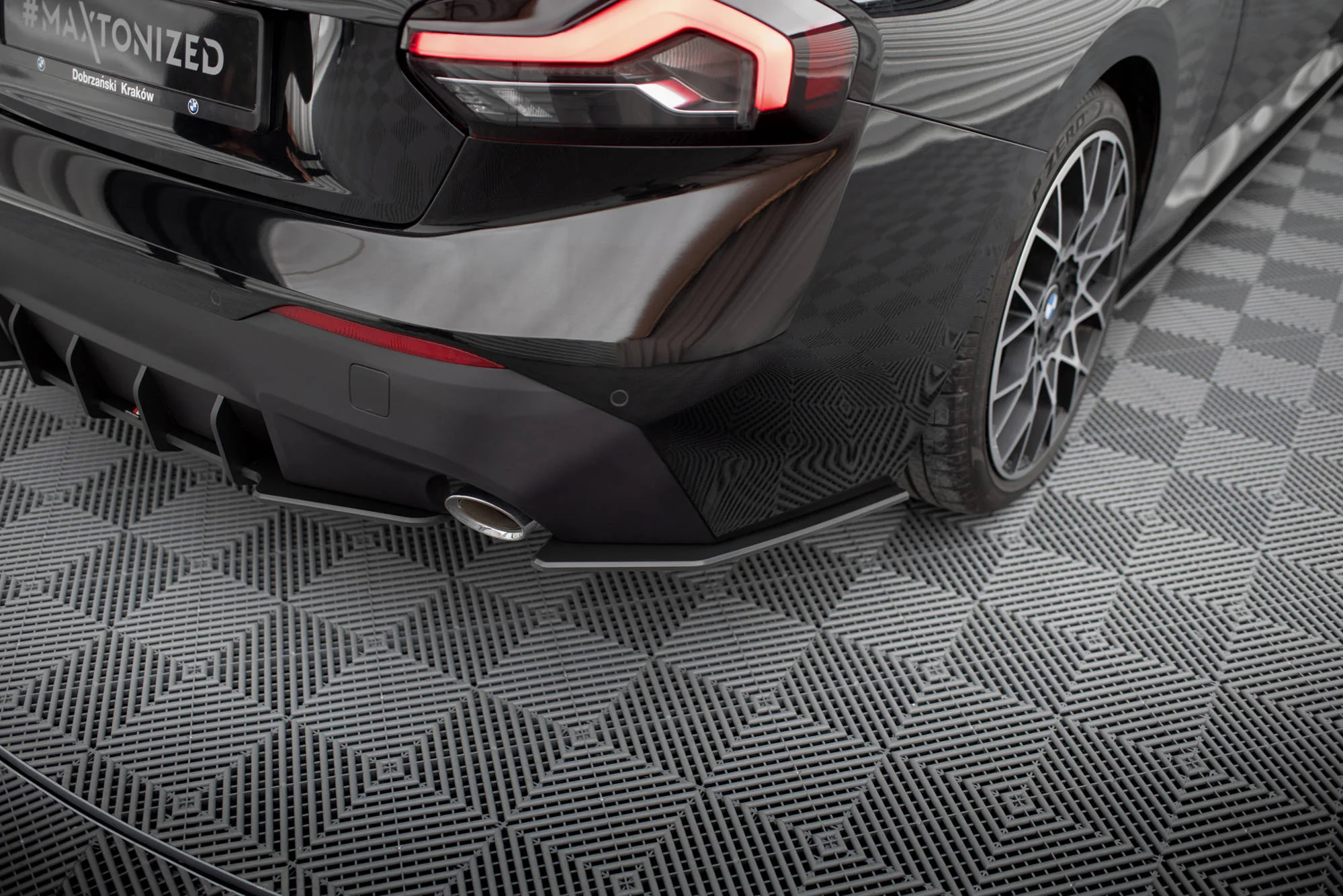 STREET PRO REAR SIDE SPLITTERS BMW 2 COUPE G42 - Image 3
