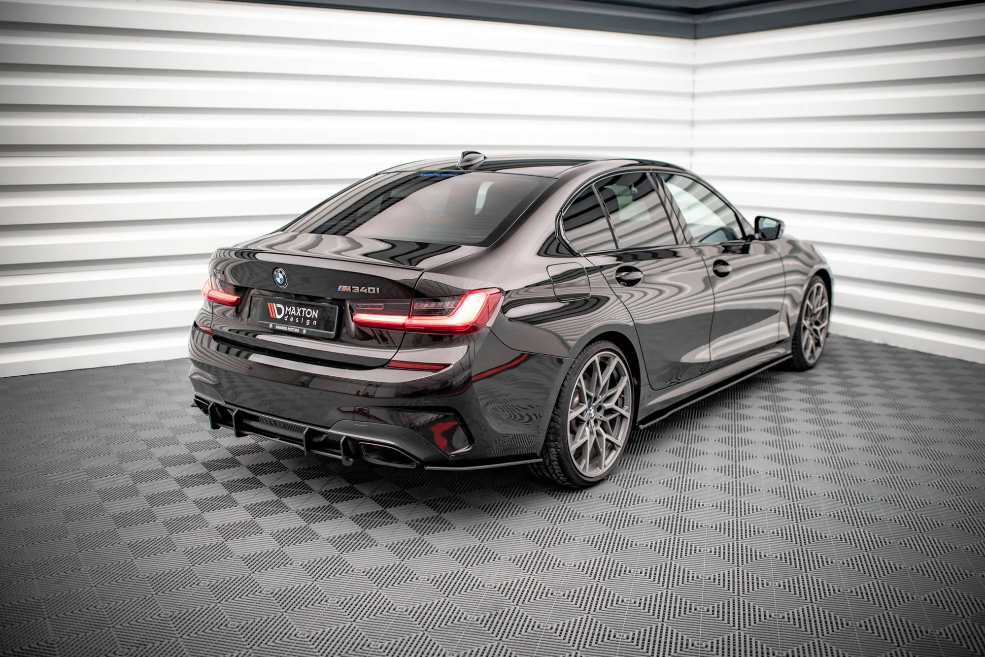 STREET PRO REAR SIDE SPLITTERS V.1 BMW 3 M-PACK G20 / G21 (M340i) - Image 3
