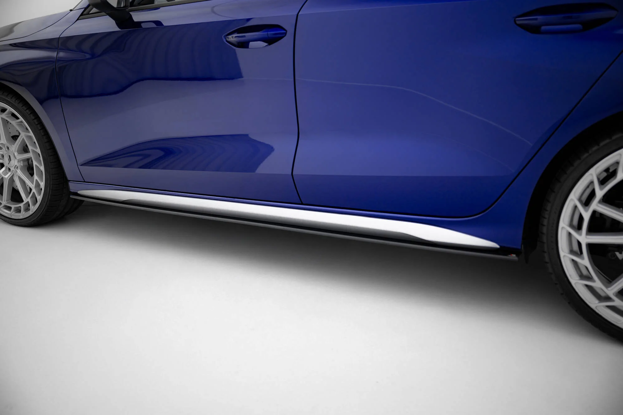 Street Pro Side Skirts Diffusers Audi A3 S-Line Sedan / S3 Sedan 8Y Facelift - Image 4